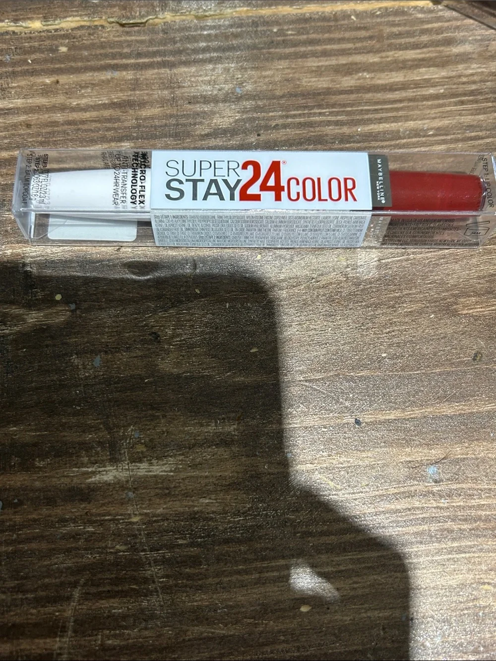 Maybelline Super Stay 24 Color Lipstick - Everlasting Wine 005 microflex